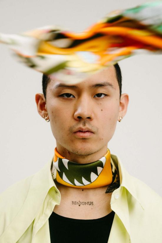  메리 로 머플러/스카프 용의 해 스카프 및 프린트 한정판 - MARY LO