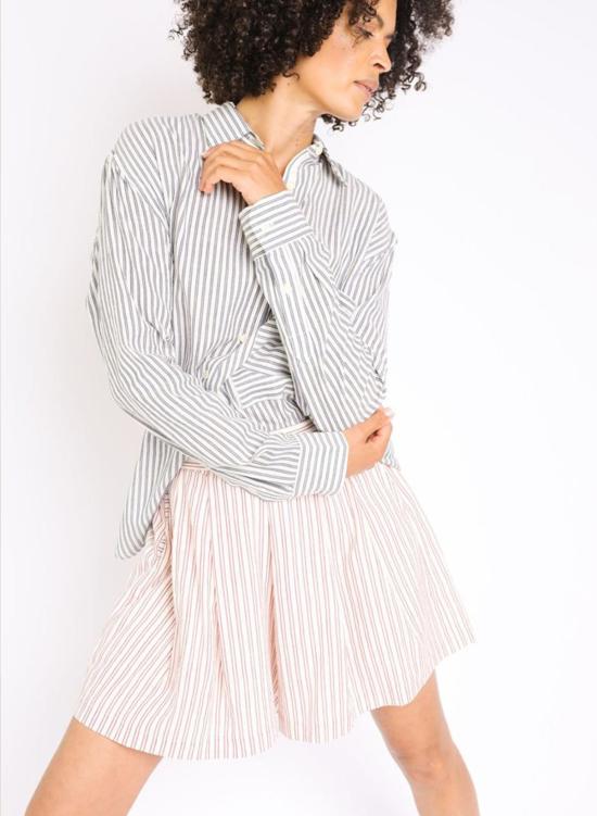  Seek Collective 숏팬츠 롤라 쇼츠 제라늄 스트라이프 - OTHER BRANDS