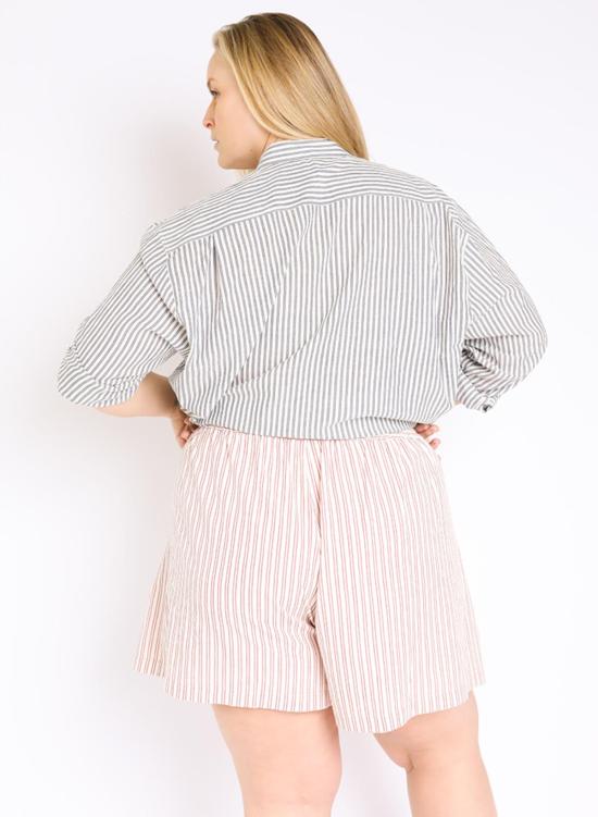  Seek Collective 숏팬츠 롤라 쇼츠 제라늄 스트라이프 - OTHER BRANDS