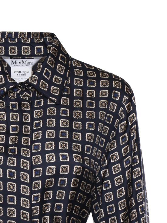 26SS 막스마라 미디 원피스 2611221151600 002 Blue - MAX MARA