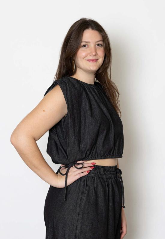  에스비제이 오스틴 민소매 티셔츠 Sbj 오스틴 로즈 탑 - SBJ AUSTIN