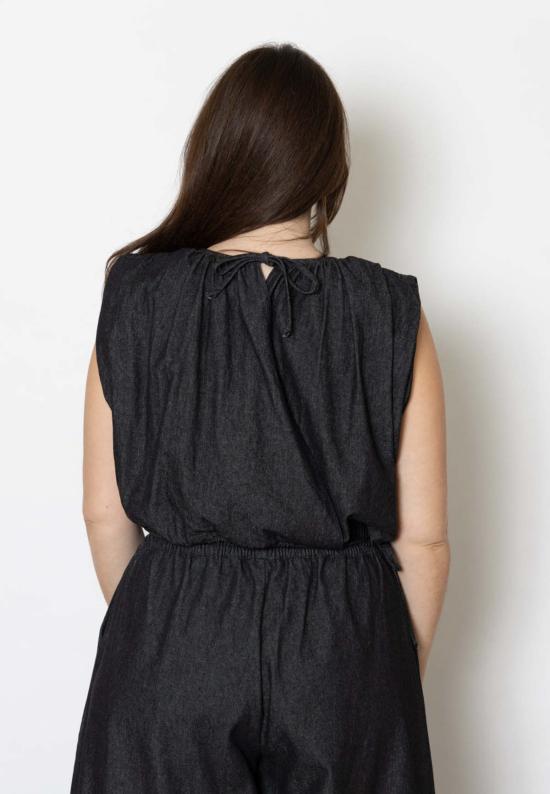  에스비제이 오스틴 민소매 티셔츠 Sbj 오스틴 로즈 탑 - SBJ AUSTIN