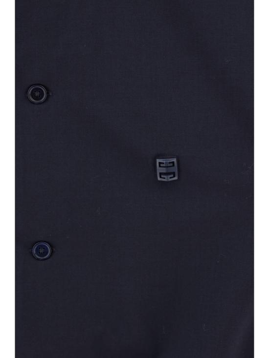  지방시 셔츠 셔츠 나이트 블루 - GIVENCHY