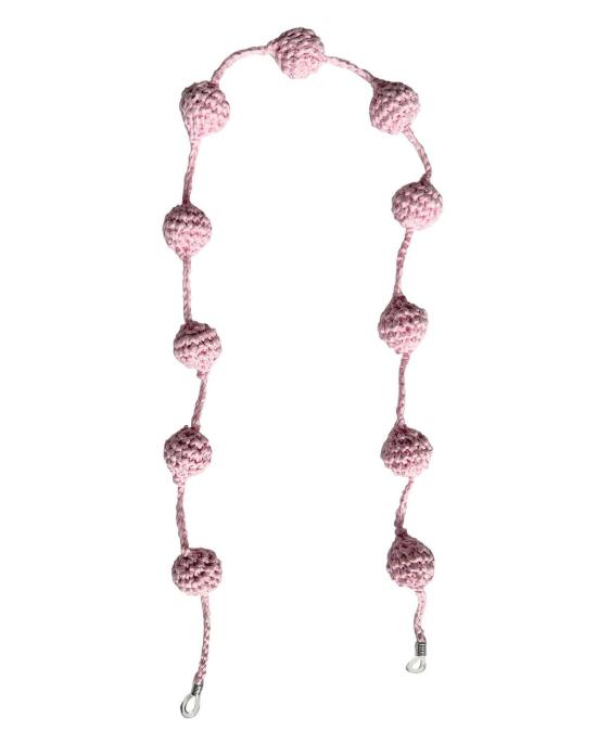  The Series NY 안경 더 시리즈 NY 라피아 안경 체인 슬리퍼 핑크 - OTHER BRANDS