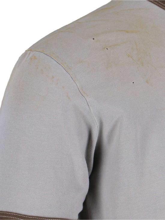  디스퀘어드2 반팔 티셔츠 Dsquared2 로고 티셔츠 (회색) - DSQUARED2