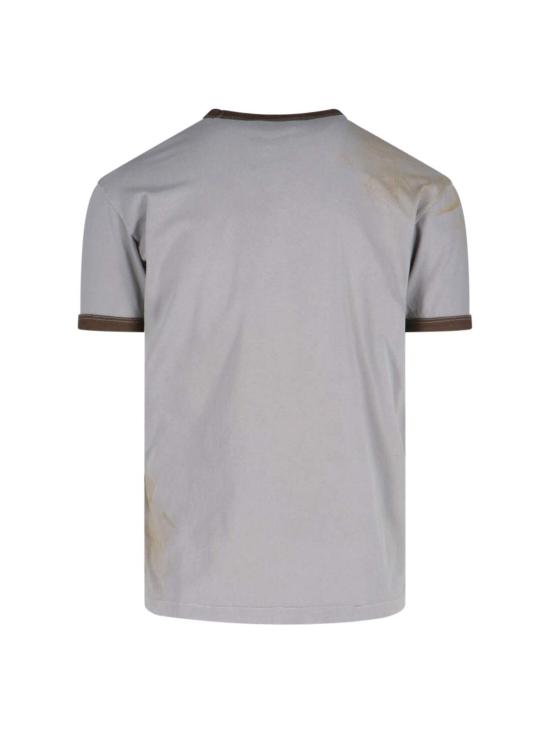  디스퀘어드2 반팔 티셔츠 Dsquared2 로고 티셔츠 (회색) - DSQUARED2