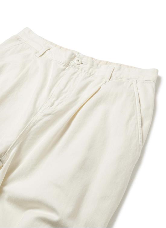  Sandinista MFG 치노 팬츠 산디니스타 제조 빈티지 스타일 주름  화이트 - OTHER BRANDS