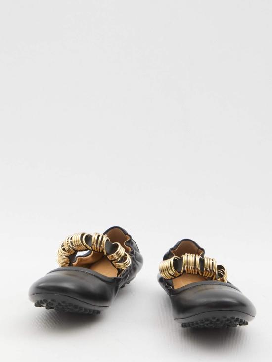  토즈 로퍼 간치니 가죽  블랙 - TODS