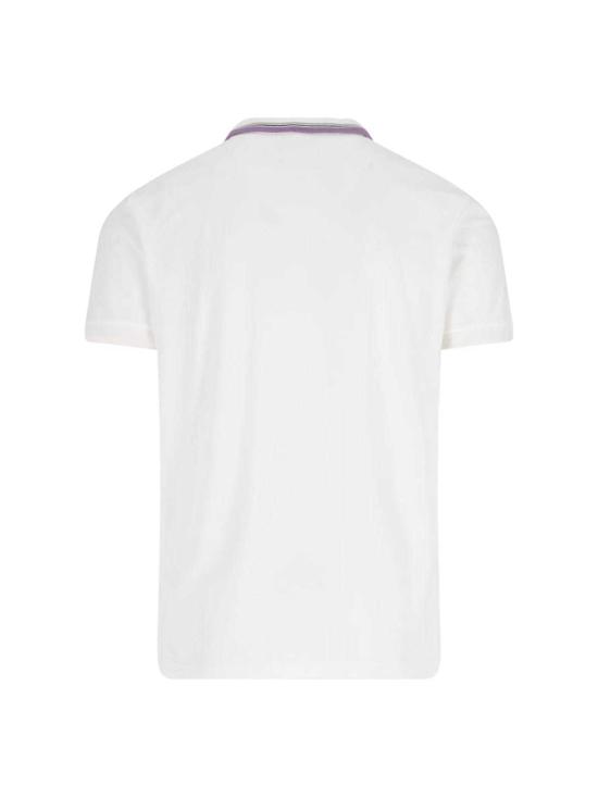  비비안웨스트우드 폴로 티셔츠 비비안 웨스트우드 폴로 오브 폴로 셔츠 화이트 - VIVIENNE WESTWOOD