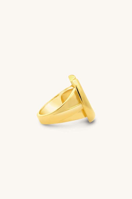  시에라 윈터 주얼리 반지 이지 라이더 링 골드 베르메일 - SIERRA WINTER JEWELRY
