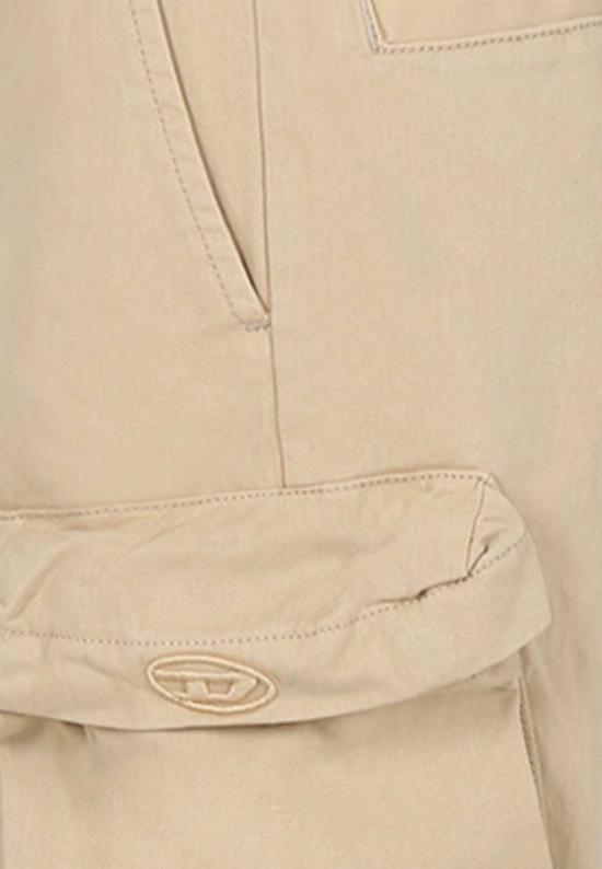  [키즈] 디젤 스트레이트 팬츠 키즈 베이지 - DIESEL