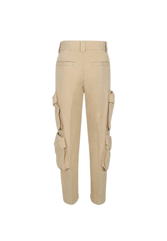  [키즈] 디젤 스트레이트 팬츠 키즈 베이지 - DIESEL