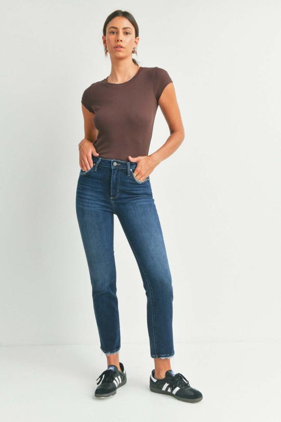  저스트 블랙 데님 데님 팬츠 클린 스트레이트 워싱 블랙/다크 데님/미디엄 데님/라이트 데님