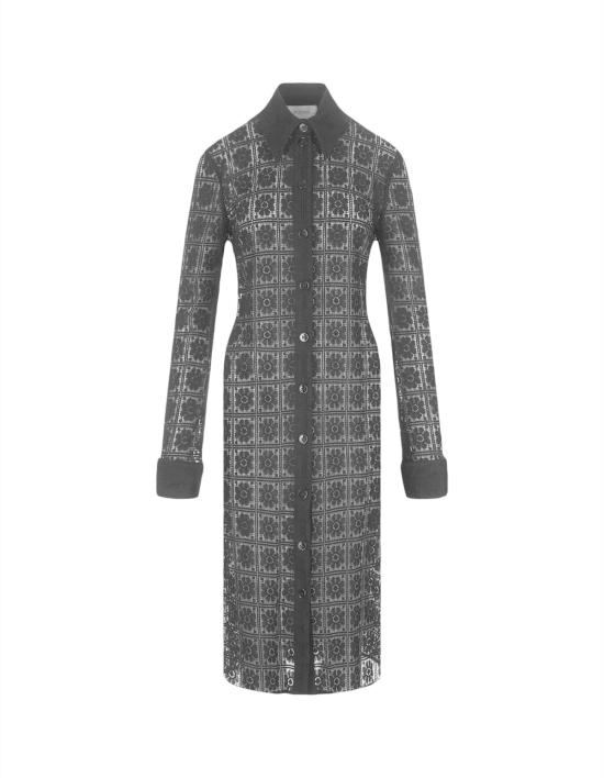  막스마라 롱 원피스 막스 마라 레첸테 셔츠 드레스 네로