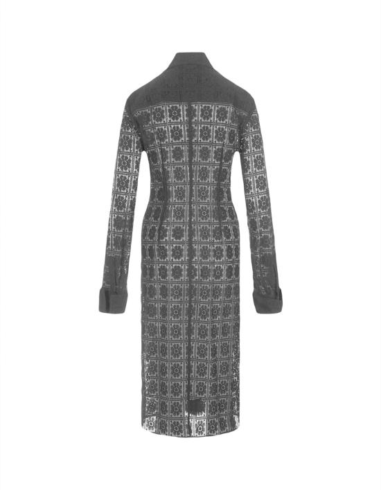  막스마라 롱 원피스 막스 마라 레첸테 셔츠 드레스 네로 - MAX MARA