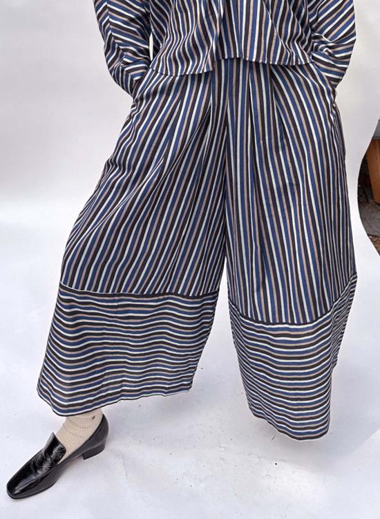  Seek Collective 스트레이트 팬츠 Savista Pants 3.0 Acadia Stripe - OTHER BRANDS