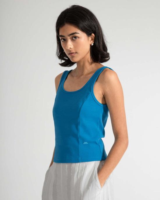  퓨처 클래식스 민소매 티셔츠 에센셜 립 탱크 - FUTURE CLASSICS