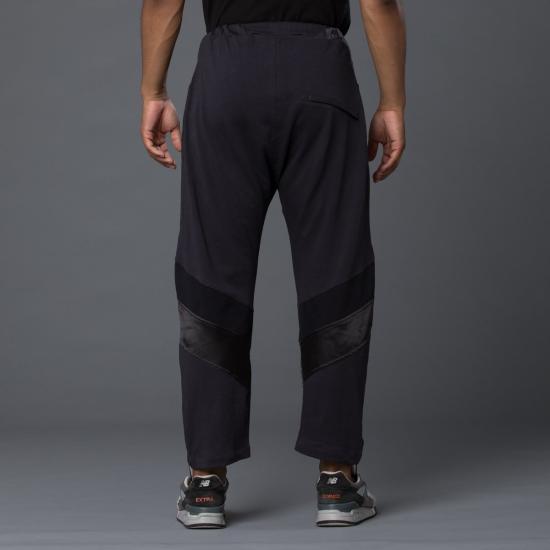  윌리 차바리아 트레이닝/조거 팬츠 허슬러 트랙 팬츠 워시드 블랙 - WILLY CHAVARRIA