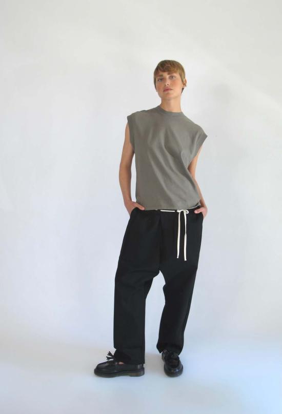  시커 스트레이트 팬츠 헴프 데님 피카소 팬츠 인디고 - SEEKER