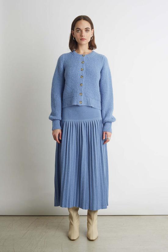  일레븐 식스 가디건 베카 카디 페리 블루 - ELEVEN SIX