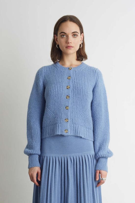  일레븐 식스 가디건 베카 카디 페리 블루