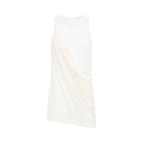  릭 오웬스 민소매 티셔츠 앤섬 탱크탑 내추럴 - RICK OWENS