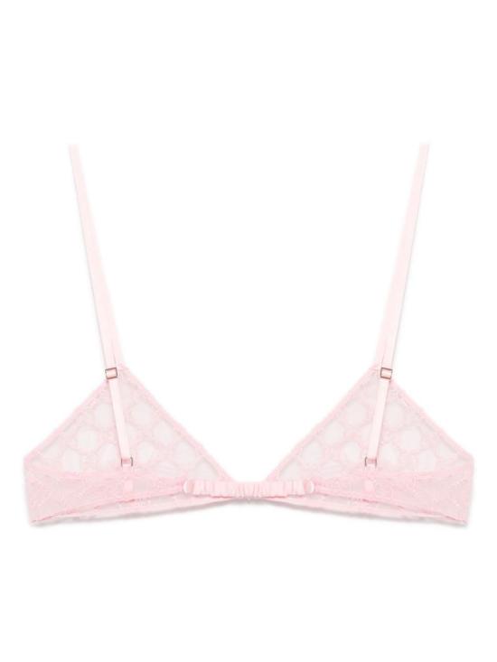  구찌 브라 GG 튤  핑크 - GUCCI