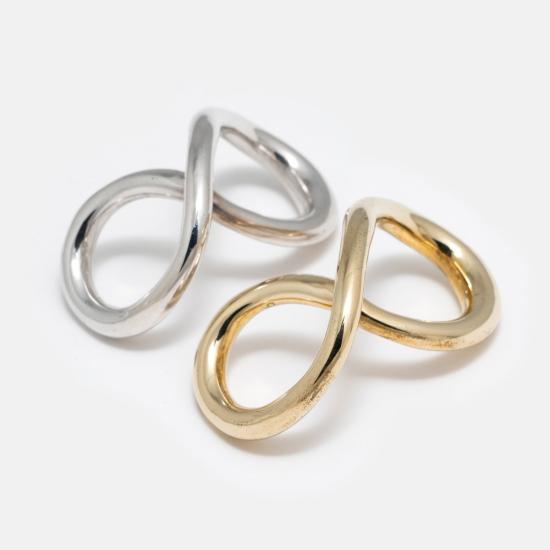  제인 다렌스부르그 반지 제인 다렌스부르 모비우스 2 메탈 링 - JANE DARENSBOURG