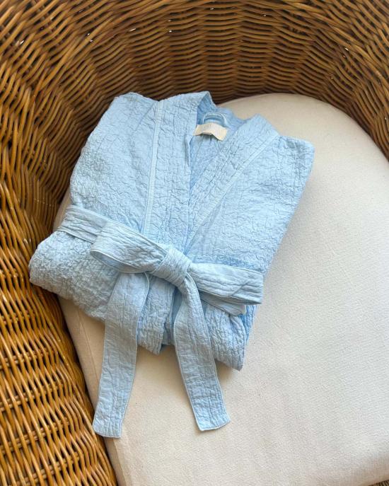  Honest Cotton 라운지 웨어 어니스트 코튼 가을 면 로브 - HONEST COTTON