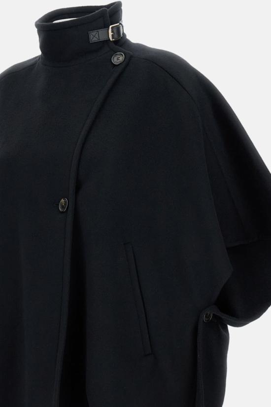  막스마라 코트 막스 마라 숏  블랙 - MAX MARA