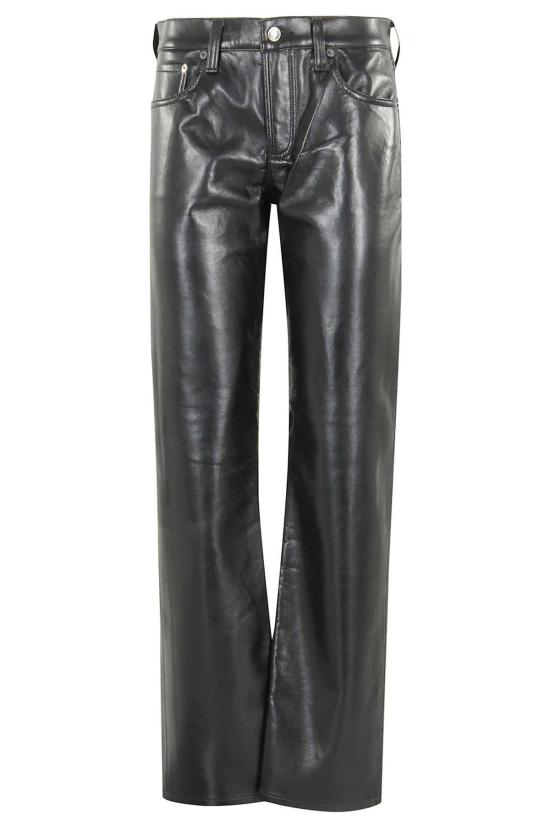  에이골디 스트레이트 팬츠 아골드 로우라이즈 슬림 팬츠 디톡스