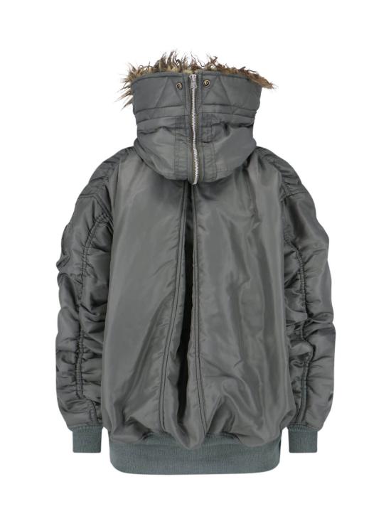  와타나베 준야 코트 인조 모피 재킷 (녹색) - JUNYA WATANABE