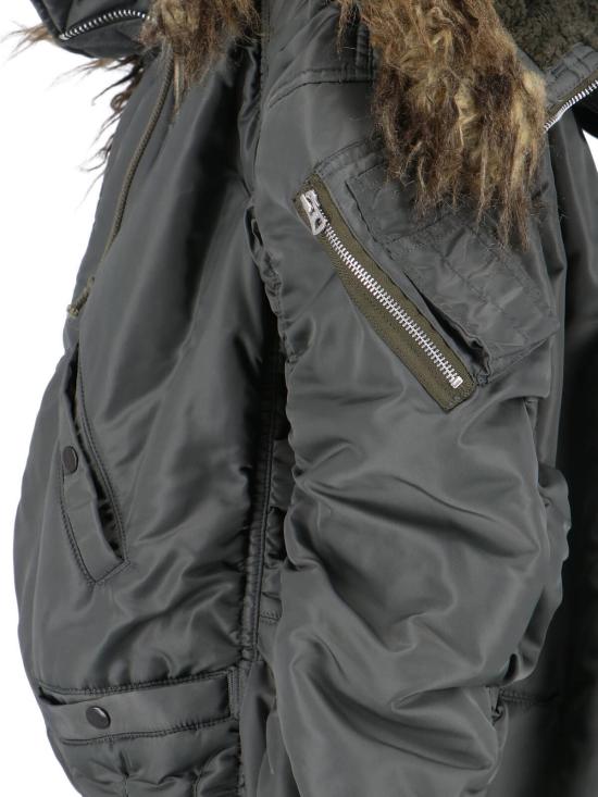  와타나베 준야 코트 인조 모피 재킷 (녹색) - JUNYA WATANABE