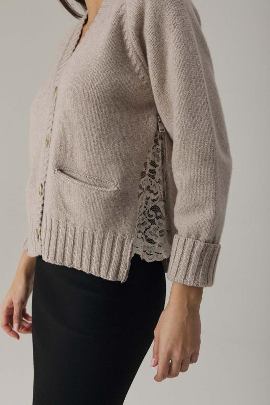  Santicler 가디건 산티클러 브룩 캐시미어 블렌드  오트 - OTHER BRANDS