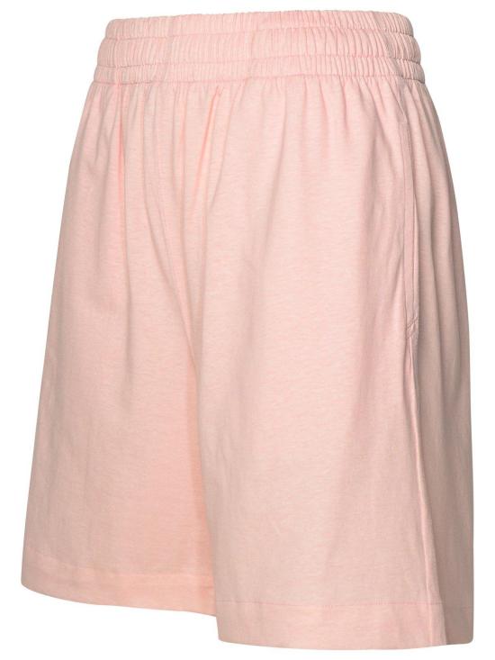  버버리 숏팬츠 신축성 허리 트랙 쇼츠 핑크 - BURBERRY