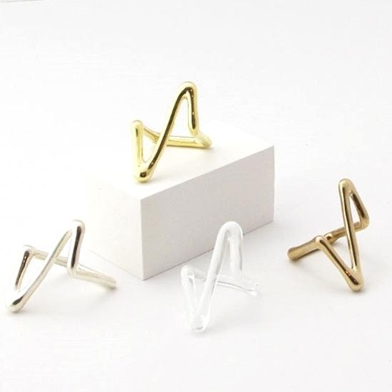  제인 다렌스부르그 반지 제인 다렌스버그 메탈 지그재그 링 - JANE DARENSBOURG