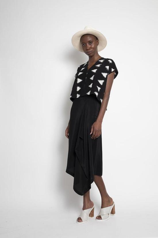  에이치 프레드릭손 튜닉 H. Fredriksson 라라 크롭