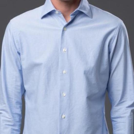  Freemans Sporting Club 긴팔 셔츠 프리먼스 스포팅 클럽 블루 홉킨스 옥스포드 - OTHER BRANDS