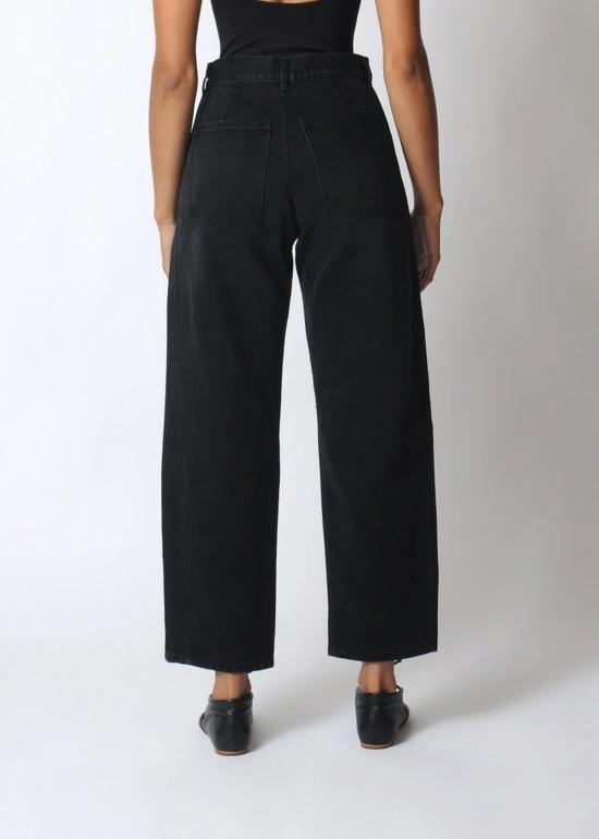  미셀라 그렉 데님 팬츠 미카엘라 그렉 패널 진 블랙 - MICAELA GREG