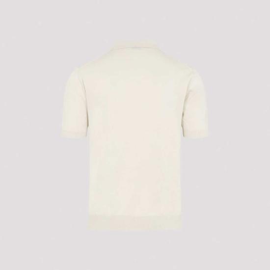  에트로 스웨터 니트 폴로  아이보리 - ETRO