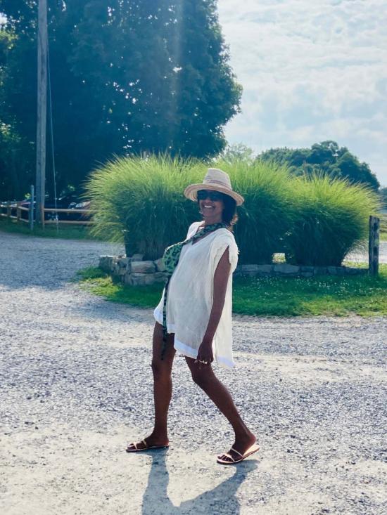  예세이트 숏 원피스 예사엣 바르 드레스 에크루 - YESAET