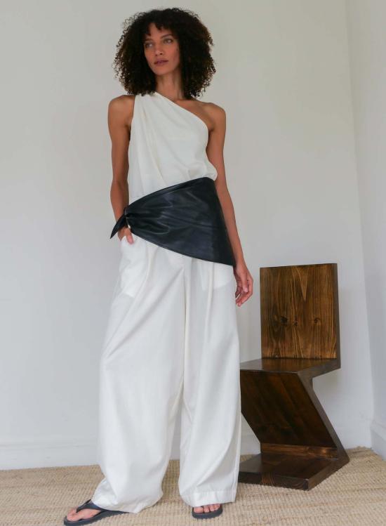  Sloan 와이드 벨트 슬론 스카프  블랙