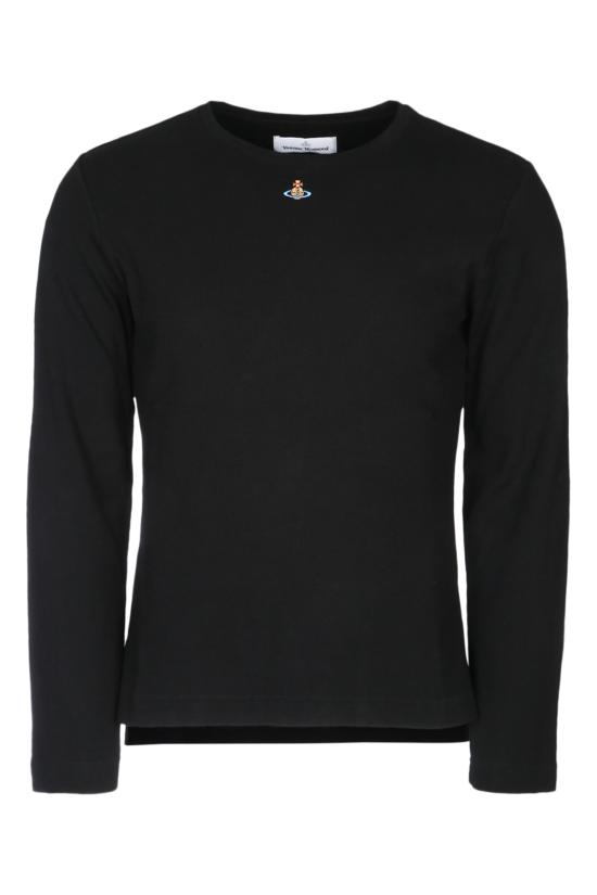 26SS 비비안웨스트우드 긴팔 티셔츠 3G01003RJ009C N401 BLACK