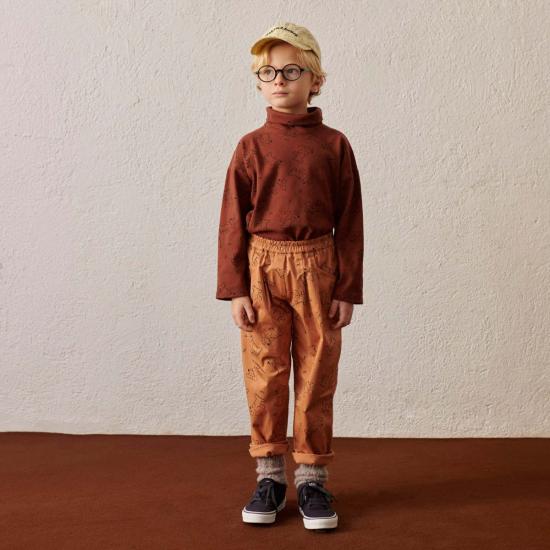  [키즈] 위켄드 하우스 키즈 풀오버 키즈  도그 키즈 터틀넥 웜 브라운