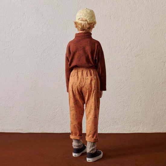  [키즈] 위켄드 하우스 키즈 풀오버 키즈  도그 키즈 터틀넥 웜 브라운 - WEEKEND HOUSE KIDS