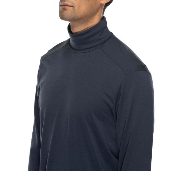  Wolves 터틀넥 울브스 메리노  블랙/미드나잇 블루/샌드 - OTHER BRANDS