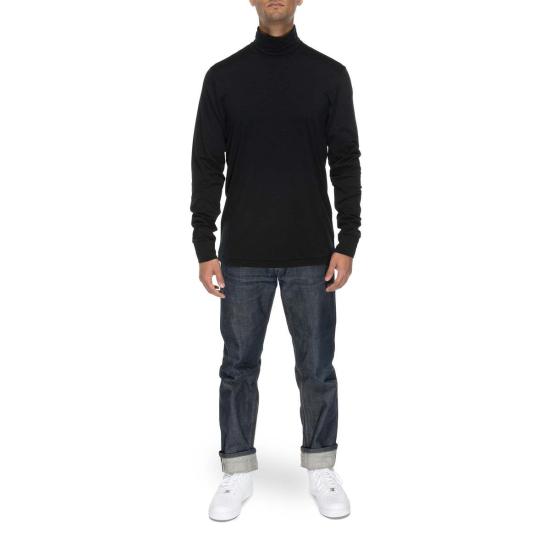  Wolves 터틀넥 울브스 메리노  블랙/미드나잇 블루/샌드 - OTHER BRANDS