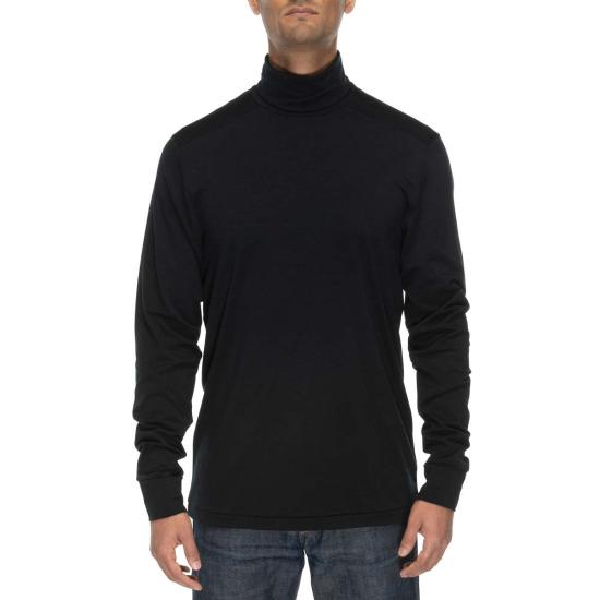  Wolves 터틀넥 울브스 메리노  블랙/미드나잇 블루/샌드