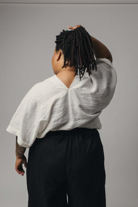  Pamut Apparel USA 블라우스 Pamut Apparel Usa Judith  리넨 - OTHER BRANDS