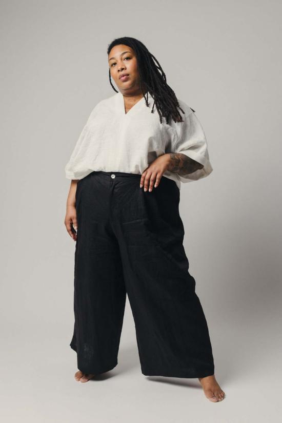  Pamut Apparel USA 블라우스 Pamut Apparel Usa Judith  리넨 - OTHER BRANDS